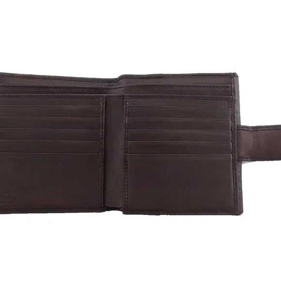 GUCCI Bifold Wallet Brown Women 112664 Authentic secondhand - Picture 5 of 10